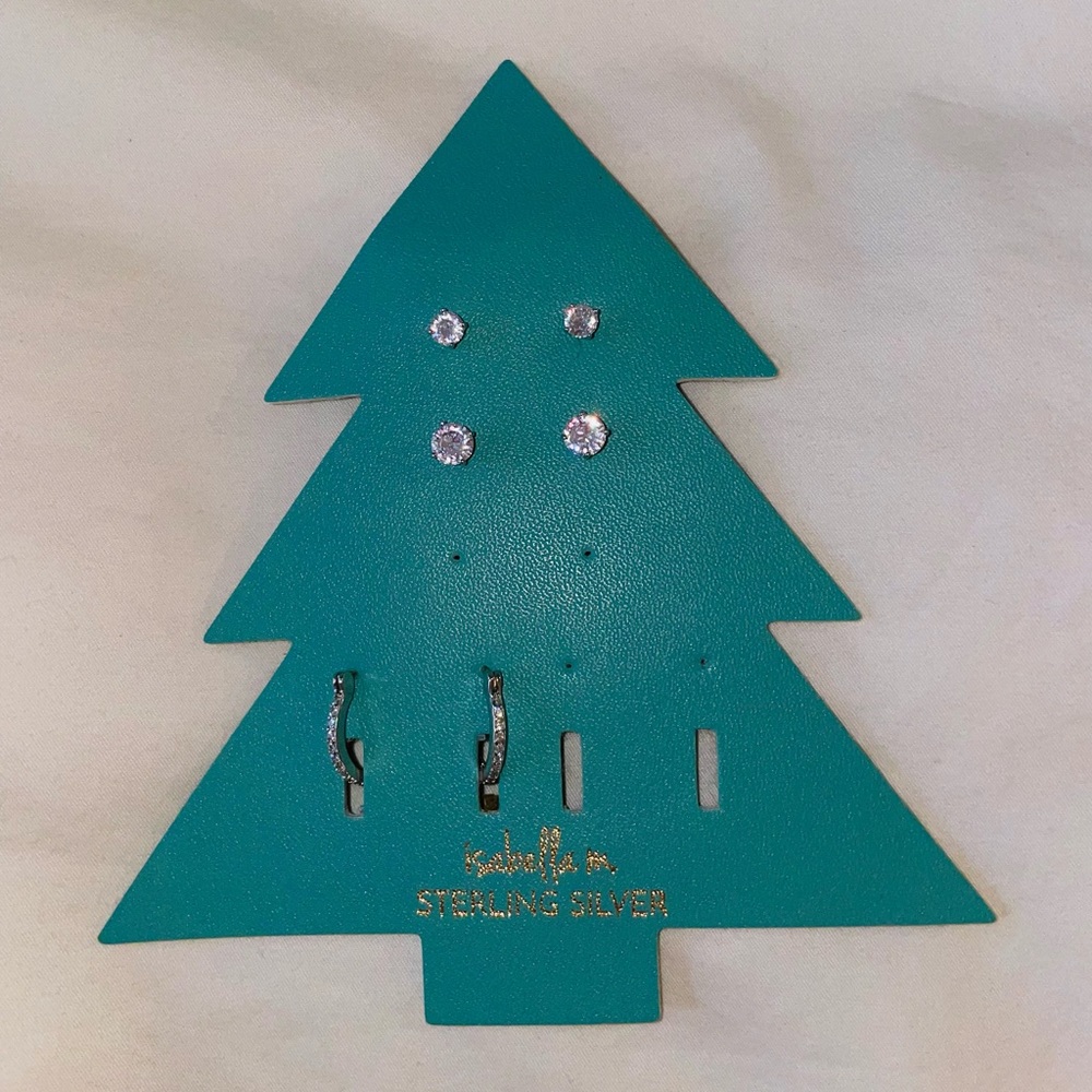 Isbella M. Sterling Silver Mix and Match Lot
7 Earrings Gift Set